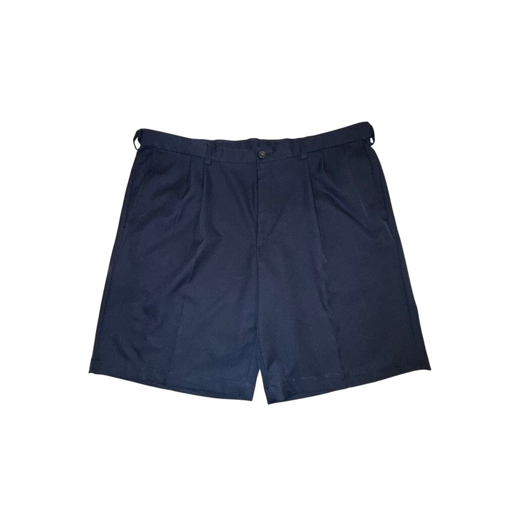 Haggar Cool 18 Pro Blue Golf Shorts Size 42